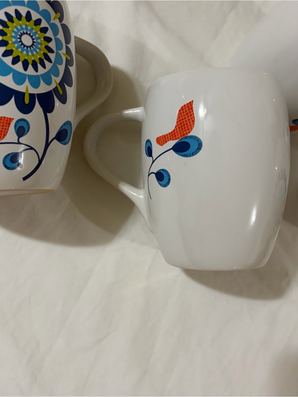 Set of 4 Dansk mugs